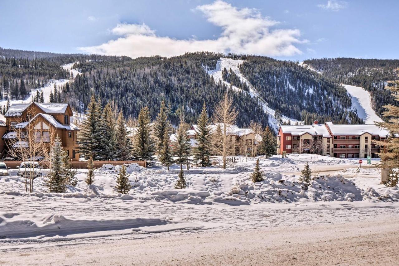 Keystone Studio With Hot Tub Walk To Ski Lifts! Bagian luar foto