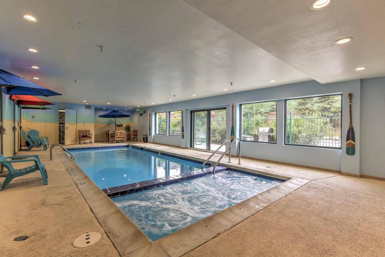 Keystone Studio With Hot Tub Walk To Ski Lifts! Bagian luar foto