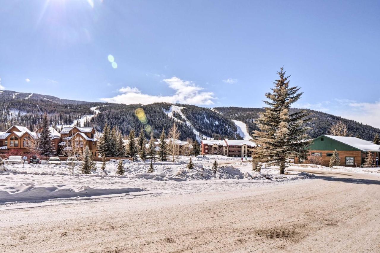 Keystone Studio With Hot Tub Walk To Ski Lifts! Bagian luar foto