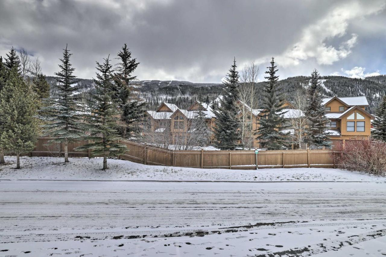 Keystone Studio With Hot Tub Walk To Ski Lifts! Bagian luar foto